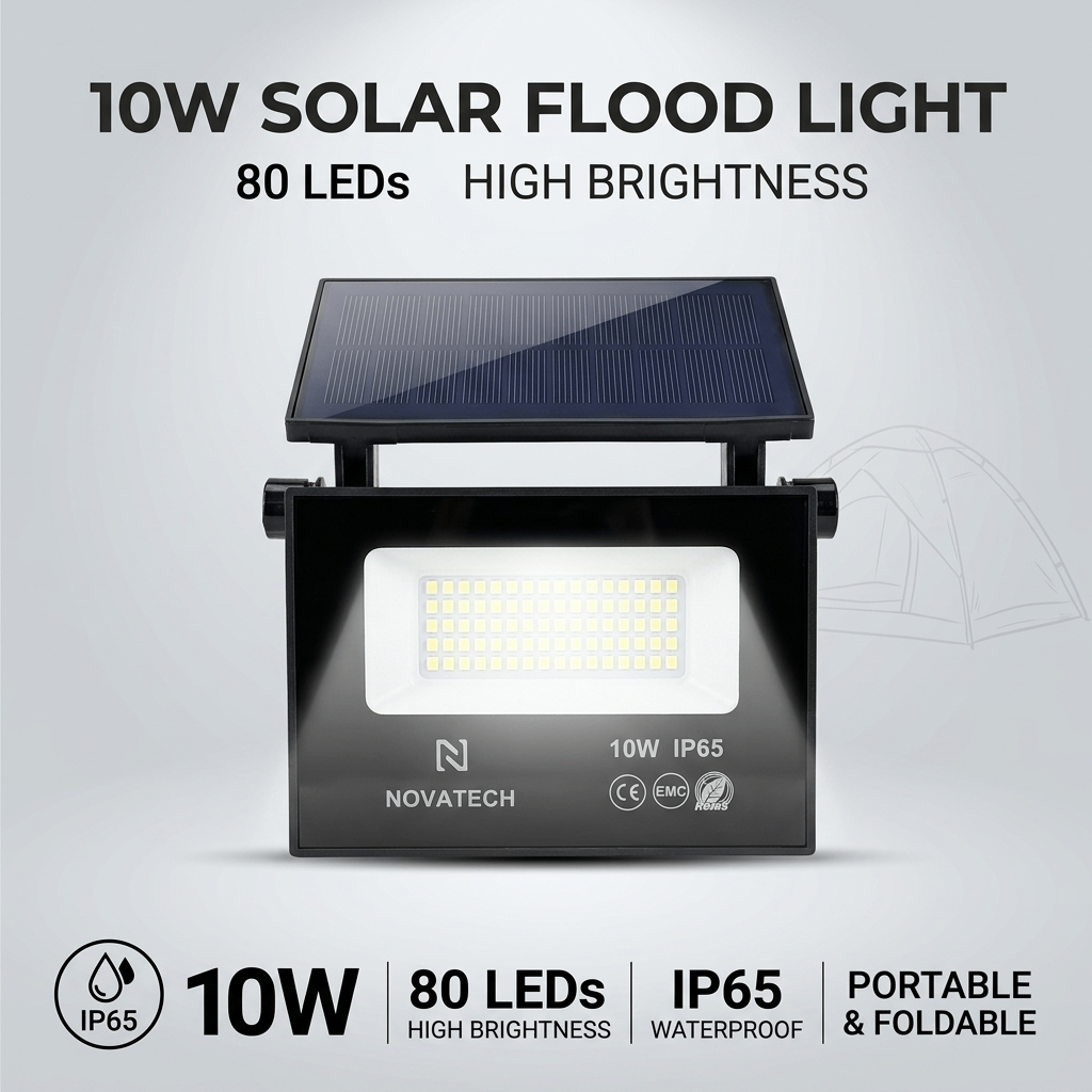 Integrated solar lights