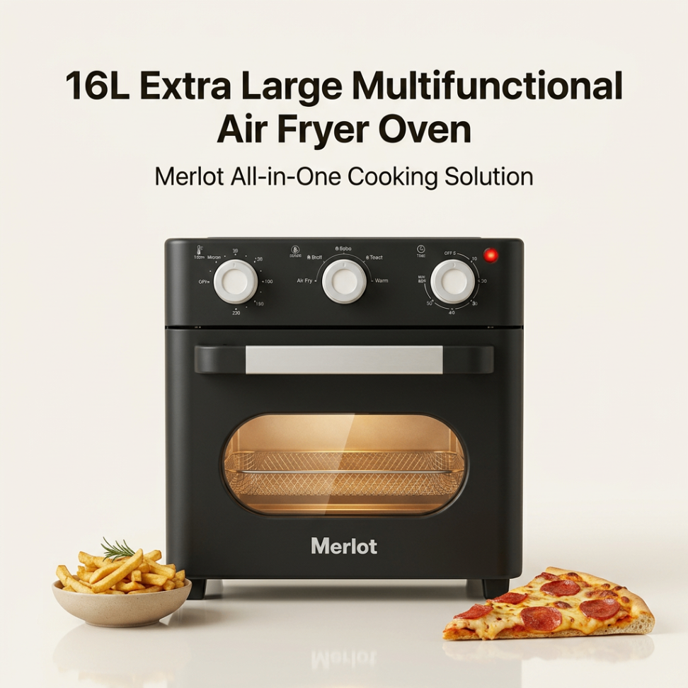 16L Extra Large Multifunctional Air Fryer Oven All-in-One